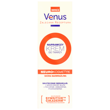 Venus  -  VENUSZalecana Receptura naprawczy krem do twarzy neurokosmetyk, skóra nadwrażliwa 50 ml